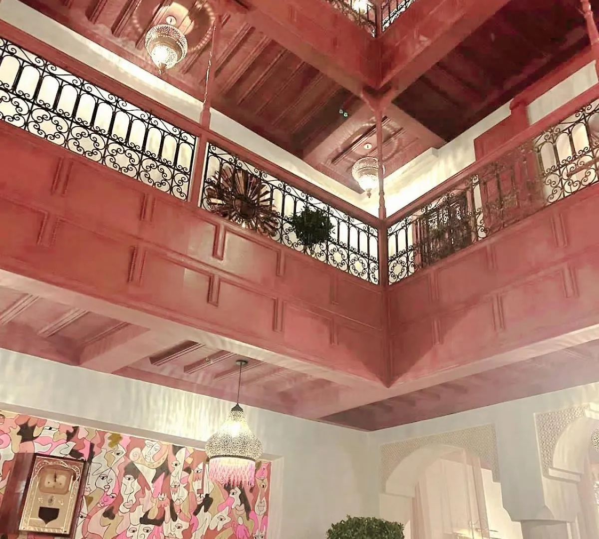 Hotel Le Singe Rose Marrakesz Maroko